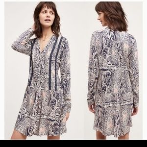 Anthropologie tiny cavianna dress